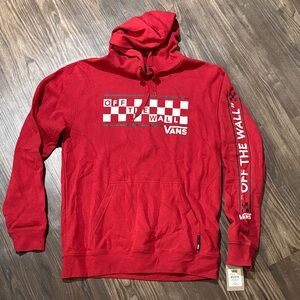 NWT Vans checkerboard hoodie